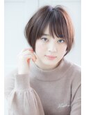 【◎自然な前髪】ナチュラルショートスタイル[小山]/23
