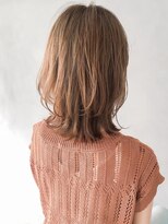 キリ 表参道(kyli)&nbsp;ボブルフ大人かわいいピンクベージュ薄めバングくびれモテ髪