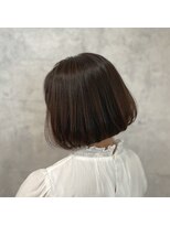 ユイテ 新河岸店(yuite)&nbsp;前下がりボブ　透明感グレージュ