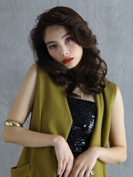 ヘアーカッティングガーデン ジャック モアザン 近鉄奈良店 エレガントカール/かき上げヘア[奈良/大和西大寺駅/白髪ぼかし]