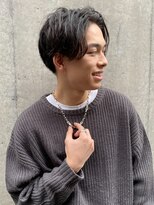 リヤン(Le lien)&nbsp;波巻きツイストスパイラル/刈り上げセンターパート/溝の口