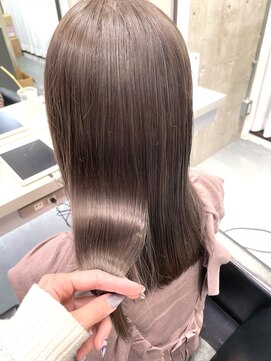 リリー(Lilley) 【Lilley 稲永麻衣】髪質改善+チョコレートカラー 天神/今泉