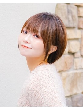 ミラリー トウキョウ(Mirareee Tokyo) 30代40代50代◎ナチュラルレイヤーショートボブ新宿代々木北参道
