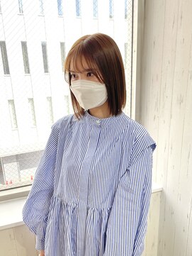 ラ ブランシュ 大宮(La Blanche) 大宮/ショコラベージュ/ボブルフ/カール/ベビーバング