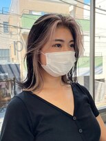 サンク 原宿 表参道(cinq) インナーカラーハイライトブリーチイルミナカラーダブルカラー