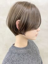 ソーコ 渋谷(SOCO) 大人ショートボブ丸みショートカットマッシュショート前髪あり