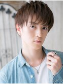 長めバングで一歩リードの栗色フレッシュウルフヘアS北浦和