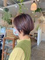 タオ(tao)&nbsp;ピンクハイライト大人ショート