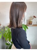 大人女子♪ナチュラルレイヤー×艶ベージュ