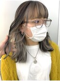 ☆ダブルカラー/インナーカラー/ケアブリーチ/ハイライト[渋谷］