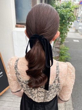 ティダスマイル(tida smile) ヘアアレンジお客様スタイル