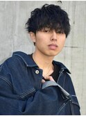 刈り上げおしゃれショートマッシュラフスパイラル