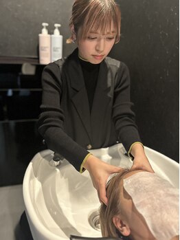 ギンザカミノア 熊谷店(GINZA CAMINOIA)の写真/極上スパで頭皮から髪質改善。毛根から毛先まで女性らしい艶のある美髪へ。癒されながらキレイが叶う[熊谷]