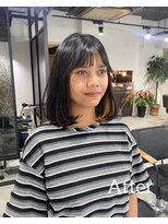 アリーズ シブヤ(ALLYS shibuya)&nbsp;インナーカラー 似合わせカット 顔周りカット
