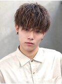【メンズ】【ツイストスパイラル】【波巻きパーマ】