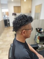 サントヘアー(Sant hair) フェード×パーマ