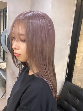 リエンスクレア(RIENS xrea) 【RIENSxrea】ラベンダーグレージュ×山本優舞