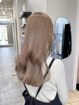 シーク 天神(SEEK) 【SEEK 緒方 芽久】ミルクティーベージュ