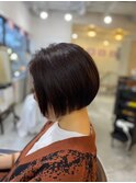 大人可愛い20代30代40代◎ショートヘア毛先カール