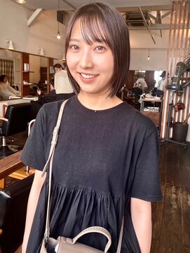 モク 大阪梅田店(MOK) 【まとまる】ストレートボブ