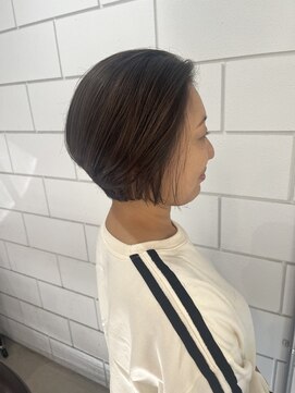 アルゴ 茅ヶ崎(ARUGO) 似合わせカットショートレイヤー/ショートボブ/大人ショート