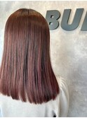 ワンカラーで作るレッドブラウン【中野美容室/阿佐ヶ谷/高円寺】