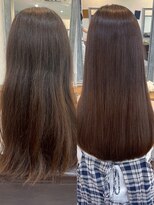 ネリネ 船橋駅南口店(Nerine) 縮毛矯正ビフォーアフター/髪質改善/船橋