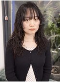 レイヤーパーマ＋クロスパーマ