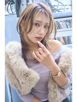 ブロックハイライトレイヤー[錦糸町/新小岩/縮毛矯正/髪質改善]