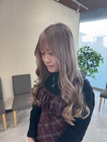 ブリッツ レボ(BLITZ-REVO)&nbsp;着物ヘア/大人ガーリー/ダークアッシュ/似合わせカット/柏駅