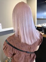 派手髪・ハイトーンカラー・デザインカラー・ブリーチ専門美容室&nbsp;ピンクピンクカラーホワイトピンクホワイトピンクベージュ