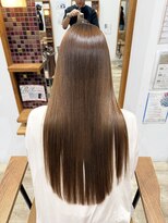 ピークスヘア(peaks hair)&nbsp;手触り質感が変わる 髪の負担が少ない 髪質改善ストレート 堀江