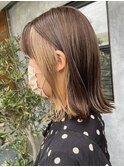 〈s12〉大人ショートハイライト髪質改善キッズカット前髪30代40