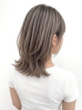 モアナ バイ ヘッドライト 上田店(Moana by HEADLIGHT) Moana上田＃レイヤーボブ＃ハイライト＃ウルフボブ