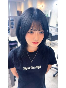 ラフィット 下大利店(lafit) ミディアムレイヤー/ブルーブラック