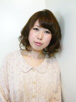 ピエドプール(PiED DE POULE) 毛先のCカールが重なりあう『ミルフィーユボブ♪♪』