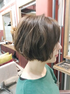 ルーファス 恵比寿 渋谷(Ruufus) 30代40代大人ボリュームノーブルショート【Ruufus恵比寿渋谷】