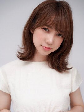 シー バイ ロンド 新宿(Sea by Lond) 【藤原三知代】ナチュラルベージュ×ミディアムレイヤー