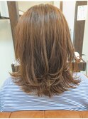 切りっぱなし外ハネカット