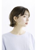 10代学割U24シースルーバングイヤリングカラー外ハネショート