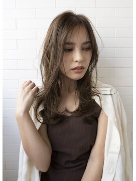 サングース(Sungoose) Sungoose カーキグレージュ大人かわいいフェザーバング