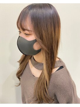 カーラ エクステンション(cara extension) □■流行りのインナーベージュをエクステで■□