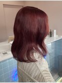 カシスピンク/ダブルカラー/ケアブリーチ/髪質改善/横浜