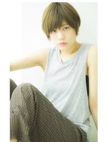 アントワープトーキョー(antwerp TOKYO)&nbsp;カジュアル大人ショートチェリーブラウンダークアッシュ