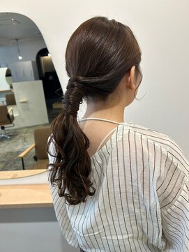 ユッカ 梅田(YUCCA) 【 YUCCA 】大人可愛い/ヘアセット/結婚式/2次会セット/タイト