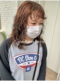 ミディアムパーマ