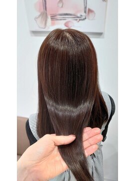 アッシュ 清瀬店(Ash) 【髪質改善】ピンクブラウン系カラー　Ash清瀬 大嶋