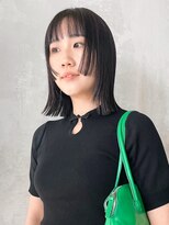 アイティー バイ アルバム 浦和店(IT by ALBUM)&nbsp;ラベンダーグレージュ_ハッシュカットフルバング_ba477691