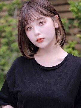 シルクレイ 新宿店(Silk-lei) 大人かわいい くびれボブ インナーボブ 新宿