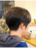 アッシュブラック/ボーイッシュ/ボーイッシュショート